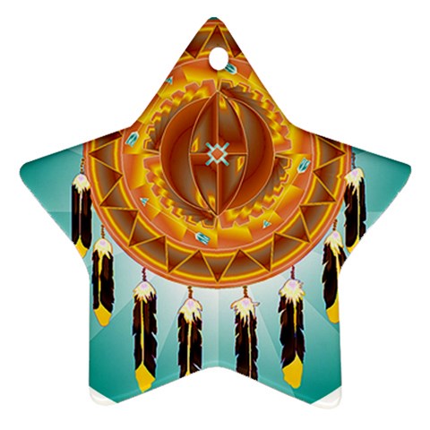 Cheyenne Ornament (Star) from ArtsNow.com Front