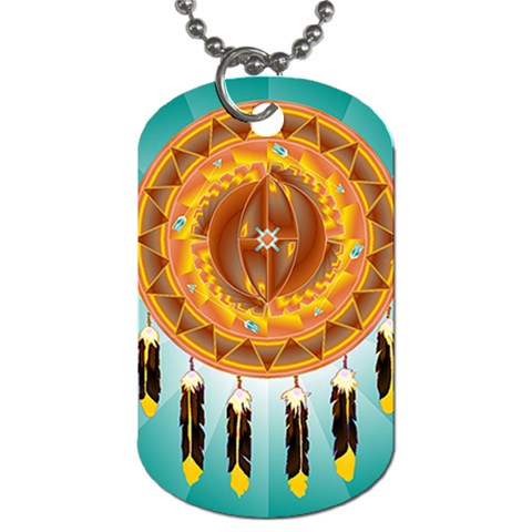 Cheyenne Dog Tag (Two Sides) from ArtsNow.com Front