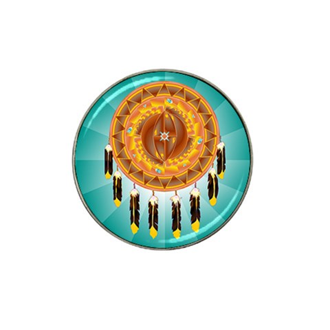 Cheyenne Hat Clip Ball Marker from ArtsNow.com Front