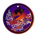 Comanche Ornament (Round)