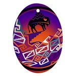 Comanche Ornament (Oval)