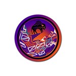 Comanche Rubber Round Coaster (4 pack)