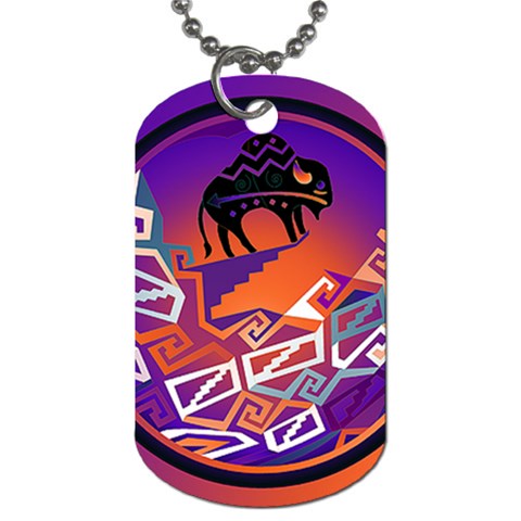 Comanche Dog Tag (One Side) from ArtsNow.com Front