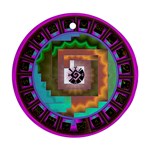 Mayan Ornament (Round)