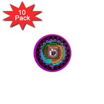 Mayan 1  Mini Magnet (10 pack) 