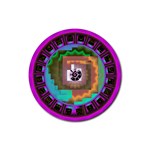 Mayan Rubber Coaster (Round)