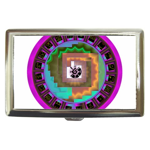 Mayan Cigarette Money Case from ArtsNow.com Front