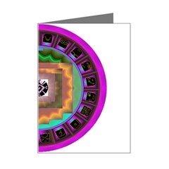 Mayan Mini Greeting Card from ArtsNow.com Left