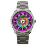 Mayan Sport Metal Watch