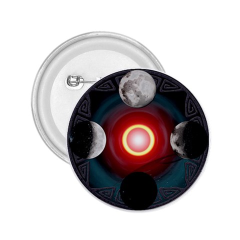 4 Moons 2.25  Button from ArtsNow.com Front