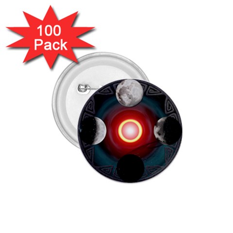 4 Moons 1.75  Button (100 pack)  from ArtsNow.com Front