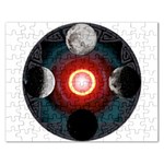 4 Moons Jigsaw Puzzle (Rectangular)