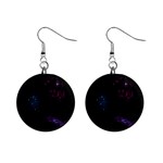 Galaxy 1  Button Earrings