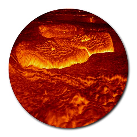 Lava Round Mousepad from ArtsNow.com Front