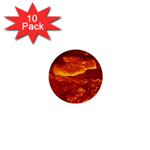 Lava 1  Mini Magnet (10 pack)  from ArtsNow.com Front