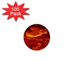 Lava 1  Mini Button (100 pack) 