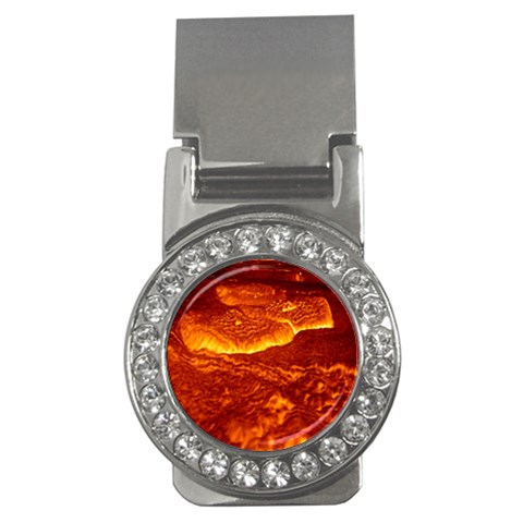 Lava Money Clip (CZ) from ArtsNow.com Front