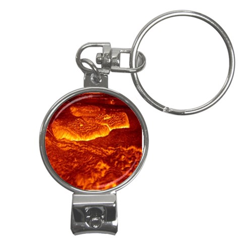 Lava Nail Clippers Key Chain from ArtsNow.com Front