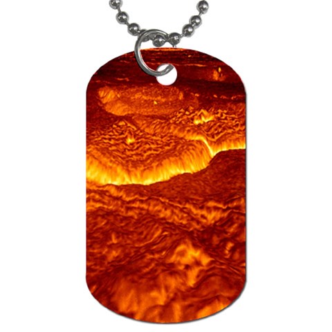 Lava Dog Tag (One Side) from ArtsNow.com Front