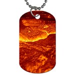 Lava Dog Tag (One Side)