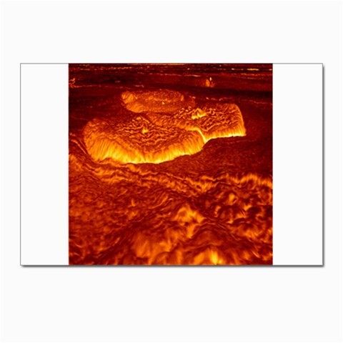 Lava Postcard 4 x 6  (Pkg of 10) from ArtsNow.com Front