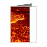 Lava Mini Greeting Card