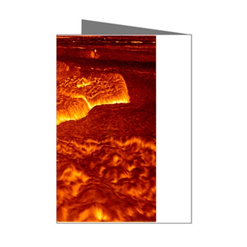 Lava Mini Greeting Cards (Pkg of 8) from ArtsNow.com Left