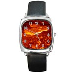 Lava Square Metal Watch