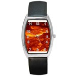 Lava Barrel Style Metal Watch