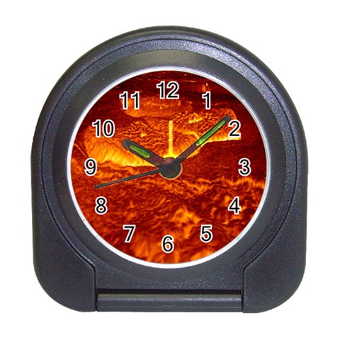 Lava Travel Alarm Clock from ArtsNow.com Front