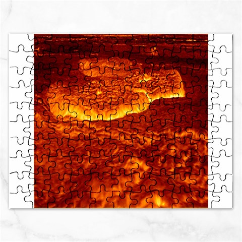 Lava Jigsaw Puzzle (Rectangular) from ArtsNow.com Front