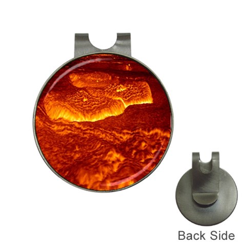 Lava Golf Ball Marker Hat Clip from ArtsNow.com Front