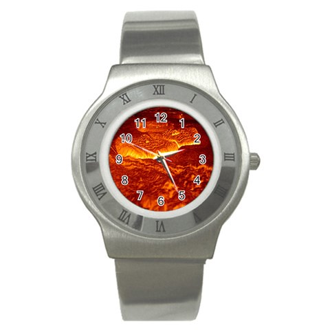 Lava Stainless Steel Watch from ArtsNow.com Front