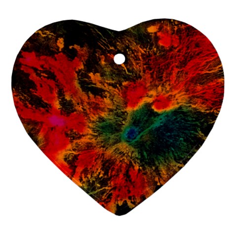 Nebula2 Ornament (Heart) from ArtsNow.com Front