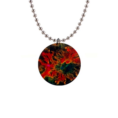 Nebula2 1  Button Necklace from ArtsNow.com Front