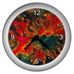 Nebula2 Wall Clock (Silver)