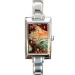 Nebula3 Rectangular Italian Charm Watch