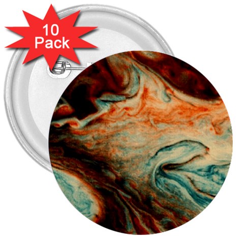 Nebula3 3  Button (10 pack) from ArtsNow.com Front