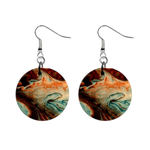 Nebula3 1  Button Earrings from ArtsNow.com Front