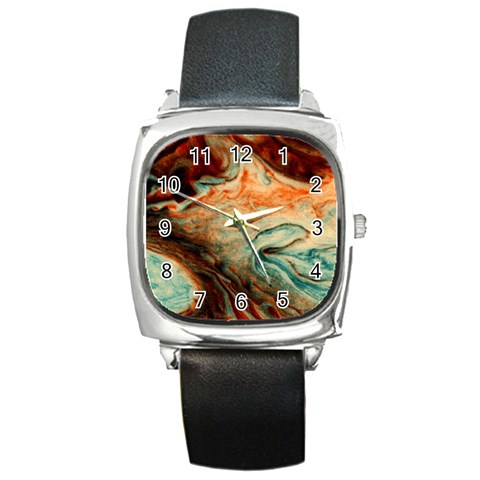 Nebula3 Square Metal Watch from ArtsNow.com Front