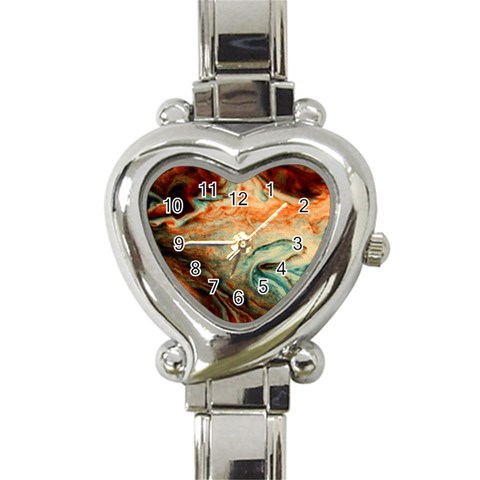 Nebula3 Heart Italian Charm Watch from ArtsNow.com Front