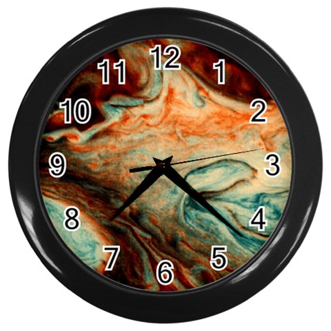 Nebula3 Wall Clock (Black) from ArtsNow.com Front