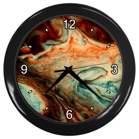 Nebula3 Wall Clock (Black) from ArtsNow.com Front