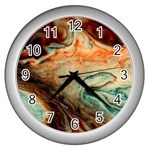 Nebula3 Wall Clock (Silver)