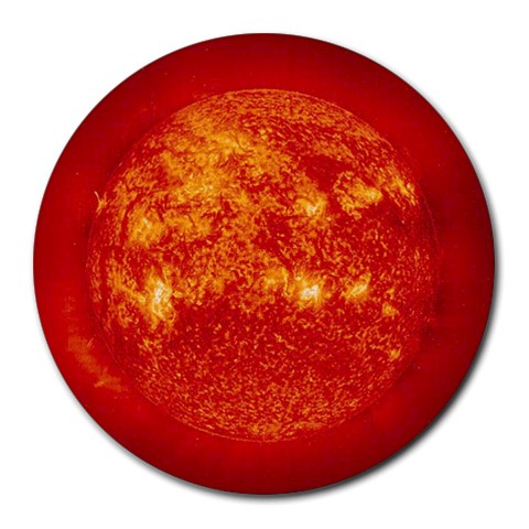 Sun Round Mousepad from ArtsNow.com Front