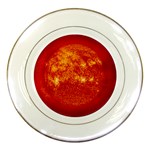 Sun Porcelain Plate