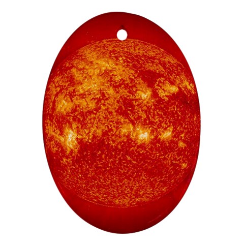 Sun Ornament (Oval) from ArtsNow.com Front