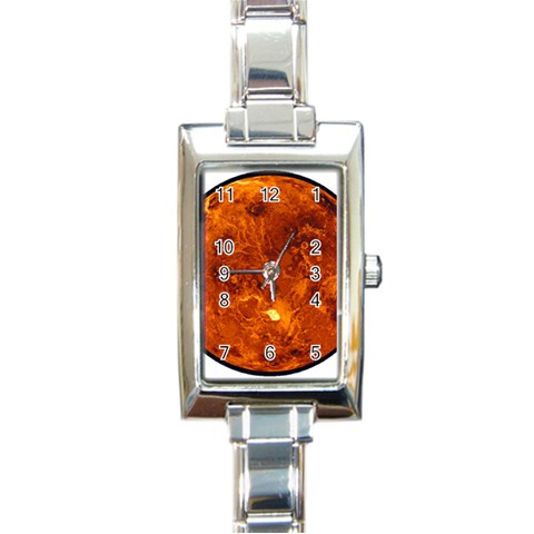 Sun2 Rectangular Italian Charm Watch from ArtsNow.com Front