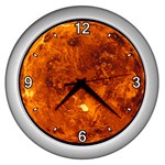 Sun2 Wall Clock (Silver)