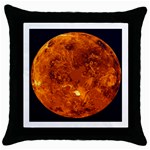 Sun2 Throw Pillow Case (Black)